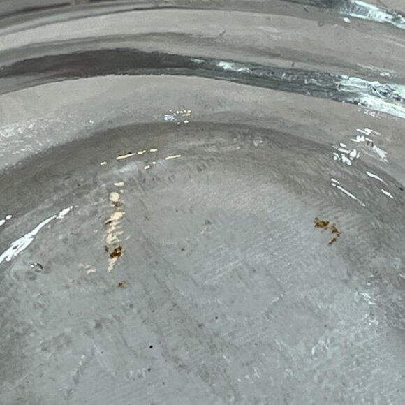 VTG Set of 8 Clear Glass Crab Shaped Baking Dishes Shells Ramekins 5.75"x3" - Picture 13 of 13